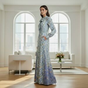 NWT 100% SILK Ralph Lauren Polo RALEIGH FLORAL DRESS